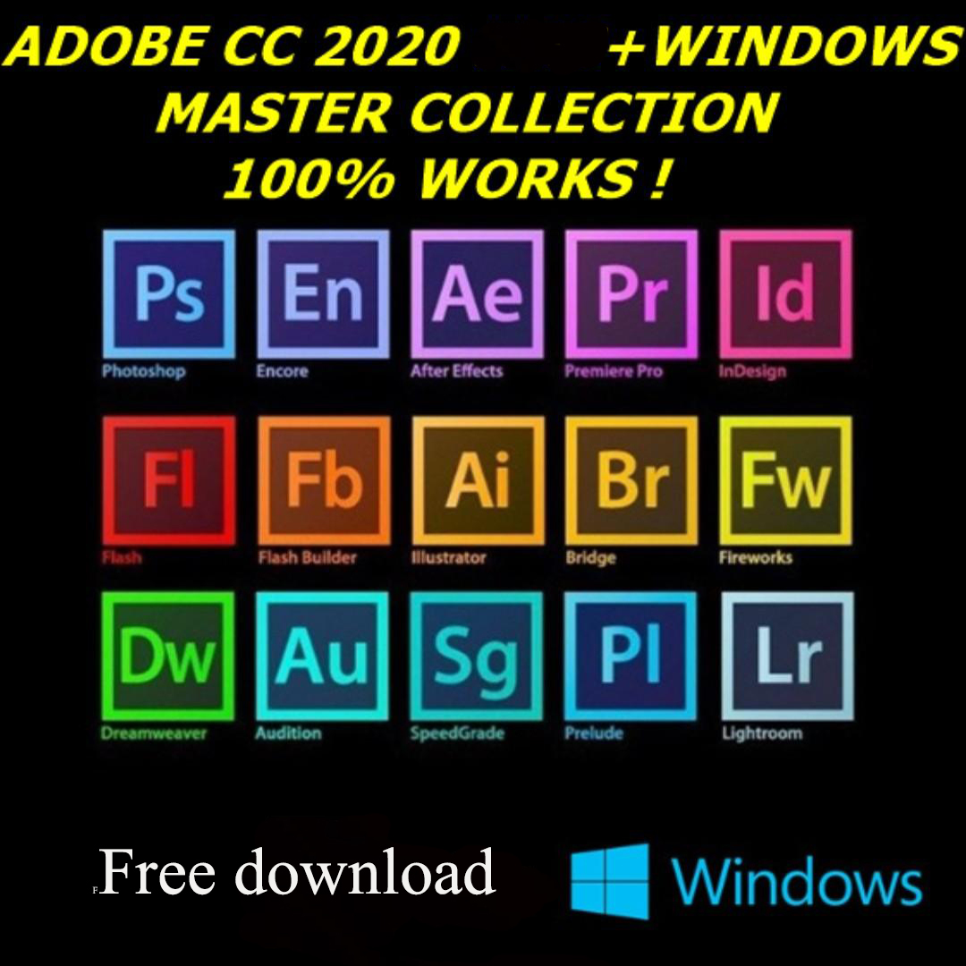 Adobe Master Collection CC 2020 Lap Parts Electronic Store