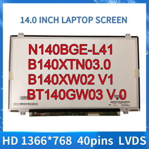 14.0" HD 1366x768 40pins