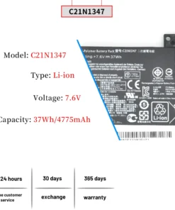 Asus C21N1347 Battery