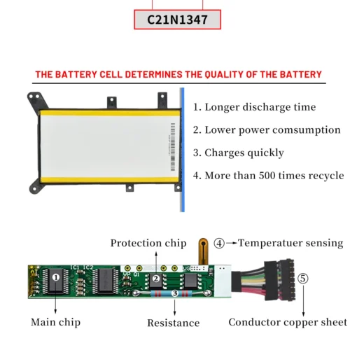 Asus C21N1347 Battery