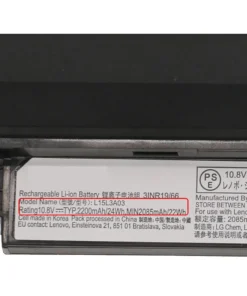 Lenovo L15L3A03 Battery