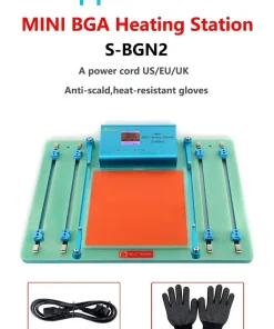 BGN2 Mini BGA Heating Station For Laptop Macbook Pro Motherboard Heating Soldering T2 Chip Glue Removal