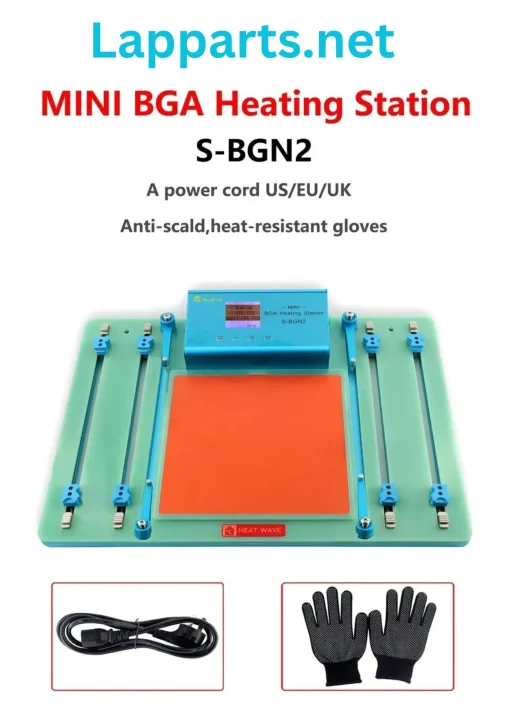 BGN2 Mini BGA Heating Station For Laptop Macbook Pro Motherboard Heating Soldering T2 Chip Glue Removal
