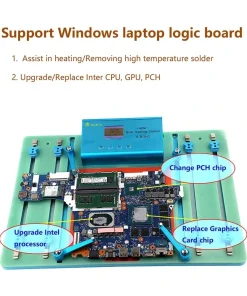 BGN2 Mini BGA Heating Station For Laptop Macbook Pro Motherboard Heating Soldering T2 Chip Glue Removal